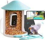Birdfy Feeder avec panneau solaire - Mangeoire à Oiseaux avec Caméra