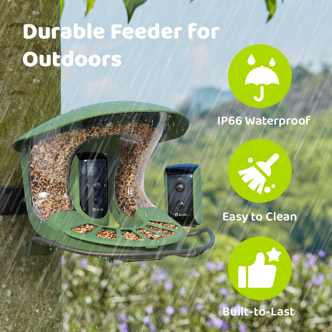 Birdfy Feeder 2 Duo - Bird Feeder Caméra
