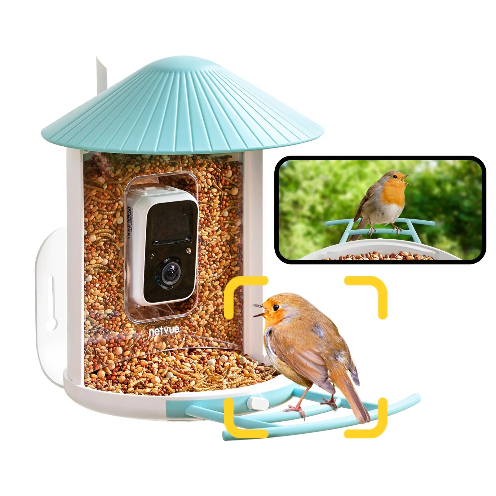 Birdfy Feeder - Mangeoire à Oiseaux avec Caméra