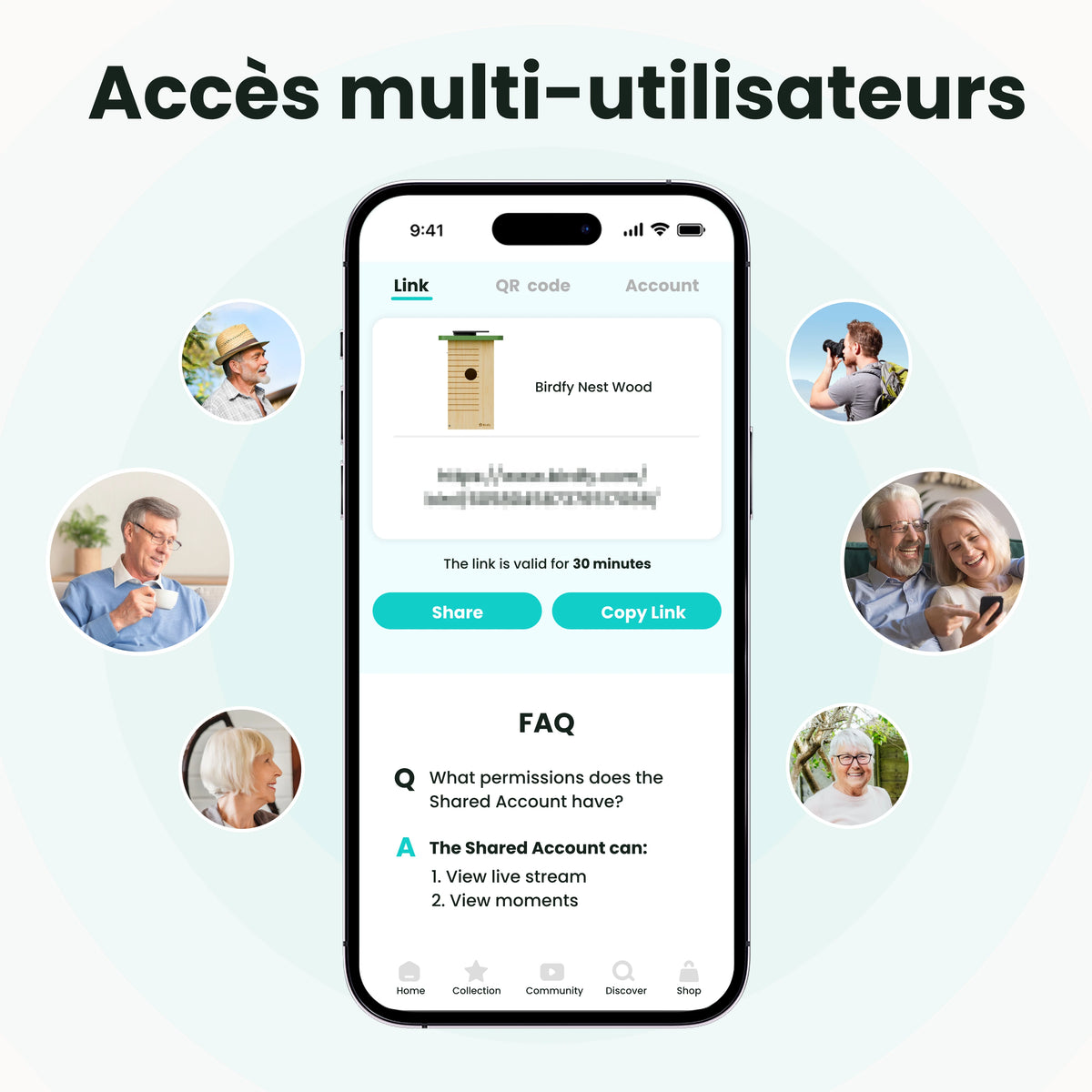 Birdfy Nest Wood – Cabane à Oiseaux Intelligente en bois