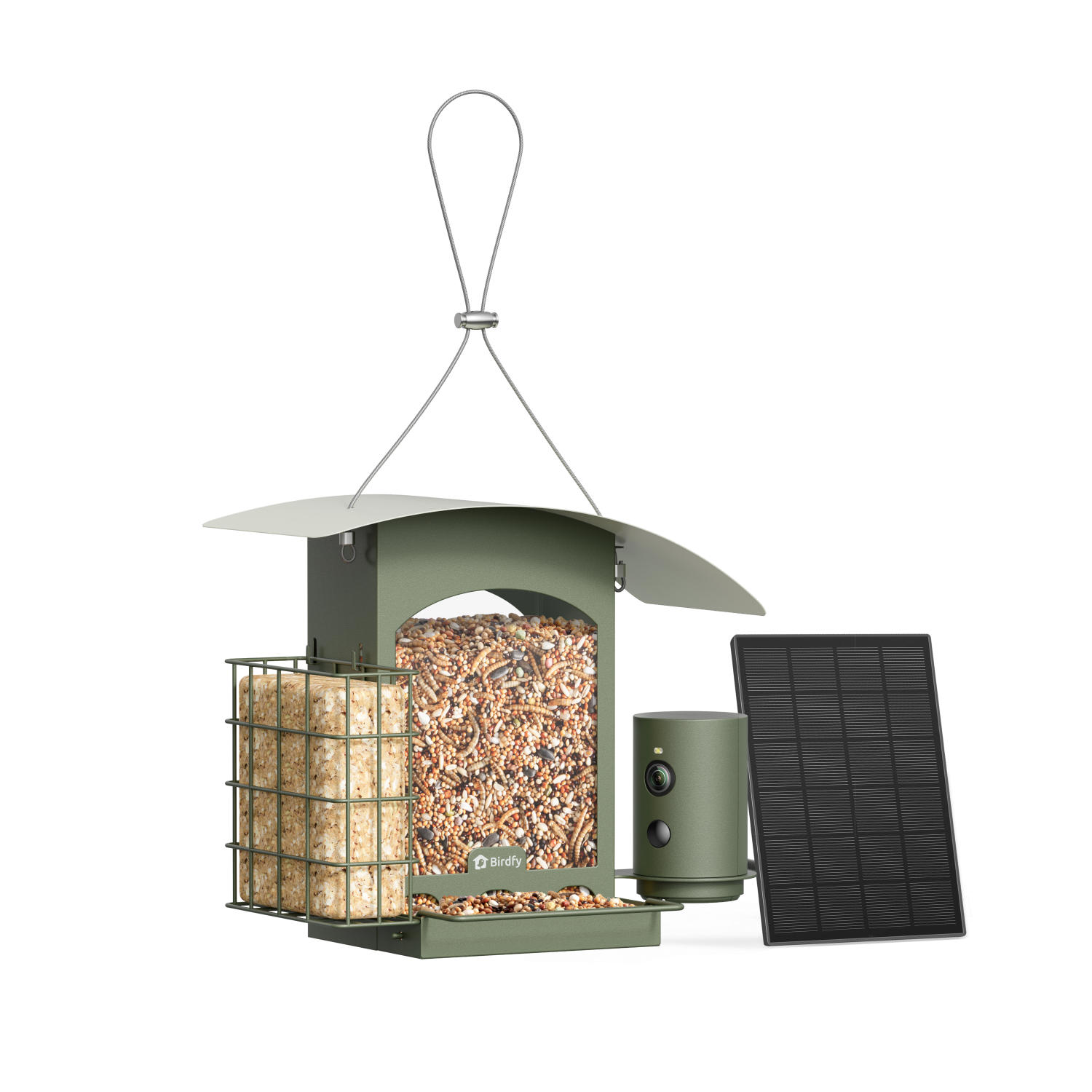 Birdfy Feeder Metal A - Mangeoire à Oiseaux avec Caméra
