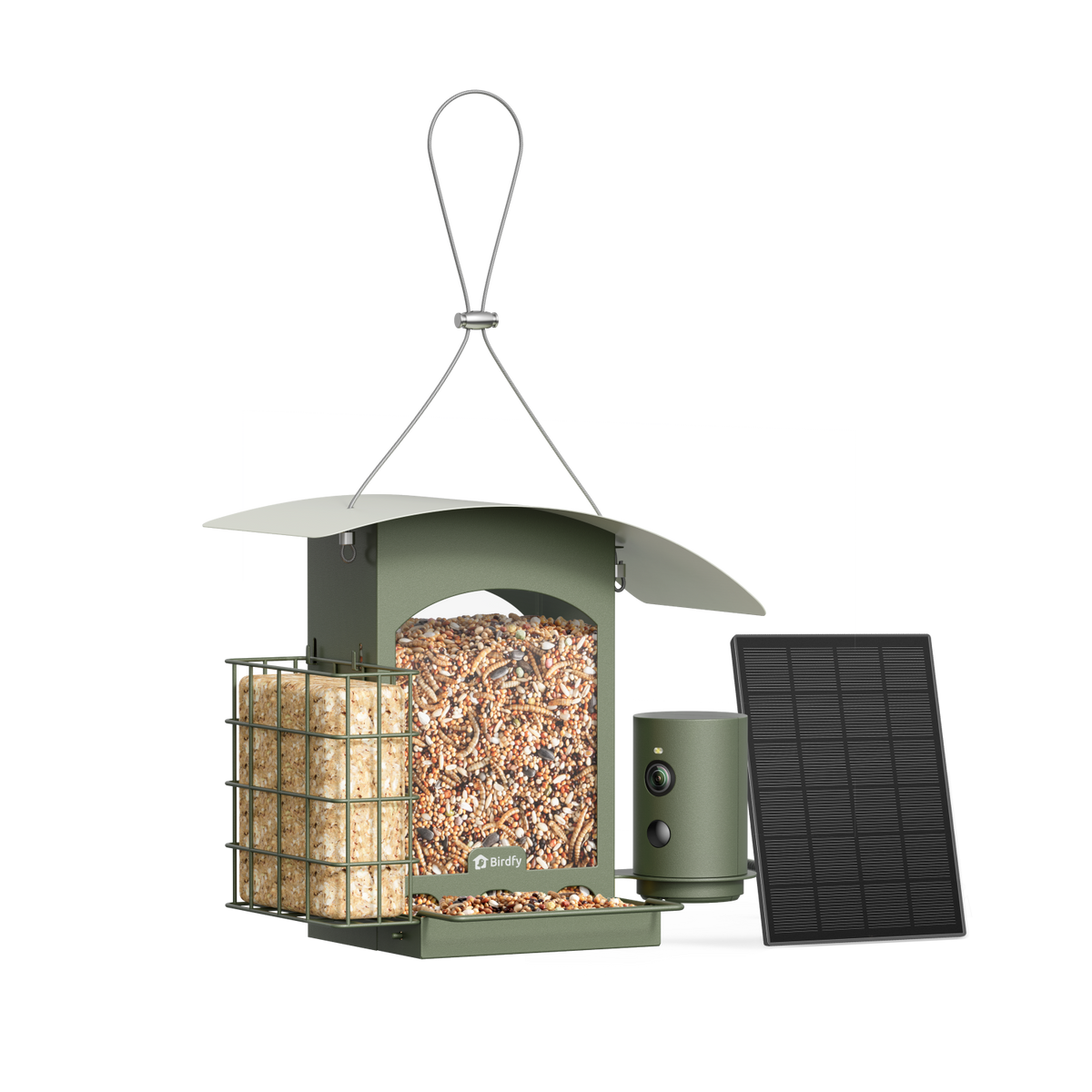 Birdfy Feeder Metal A - Mangeoire à Oiseaux avec Caméra