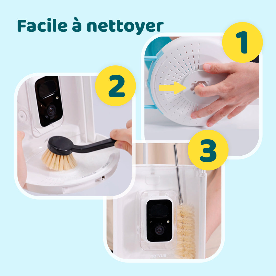 Birdfy Feeder avec panneau solaire - Mangeoire à Oiseaux avec Caméra