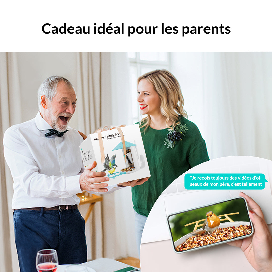Birdfy Feeder - Mangeoire à Oiseaux avec Caméra